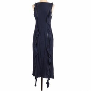 NWT Anthropologie Foxiedox Navy Dress